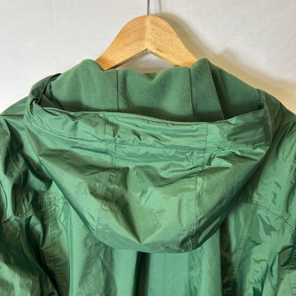 L.L. Bean NWOT Green Trail Model Fleece Lined Hooded Water Resistant Jacket Sz L - Picture 11 of 15